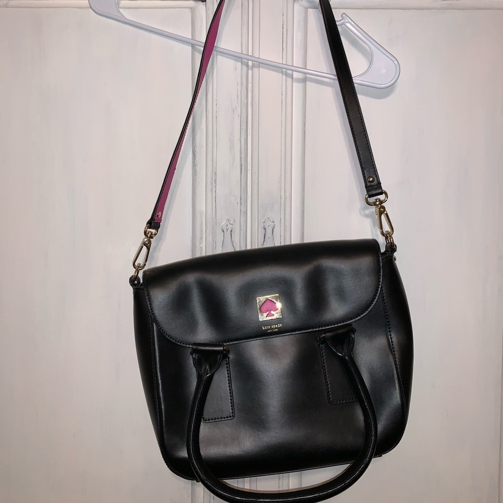 Black & Pink Kate Spade Shoulder Bag
